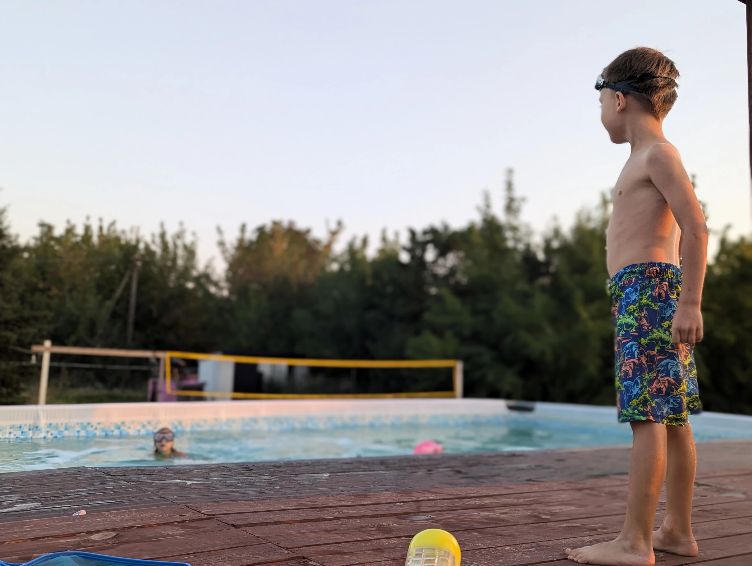 Goście na polu namiotowym